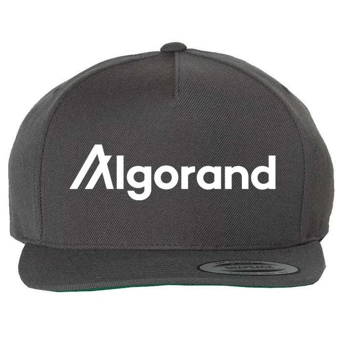 Algorand Cryptocurrency Wool Snapback Cap