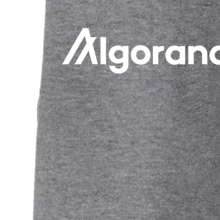 Algorand Cryptocurrency Doggie 3-End Fleece Hoodie