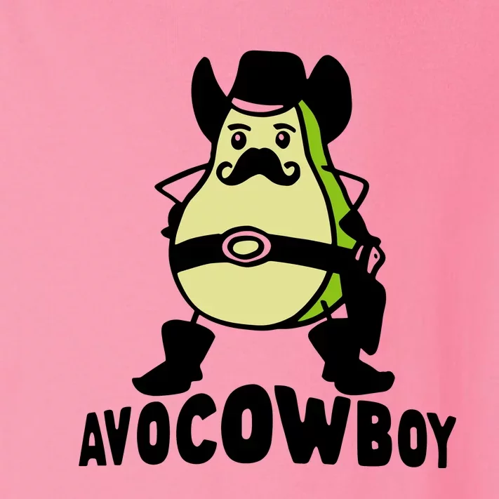 Avo Cowboy Avocado Cowboy Toddler Long Sleeve Shirt