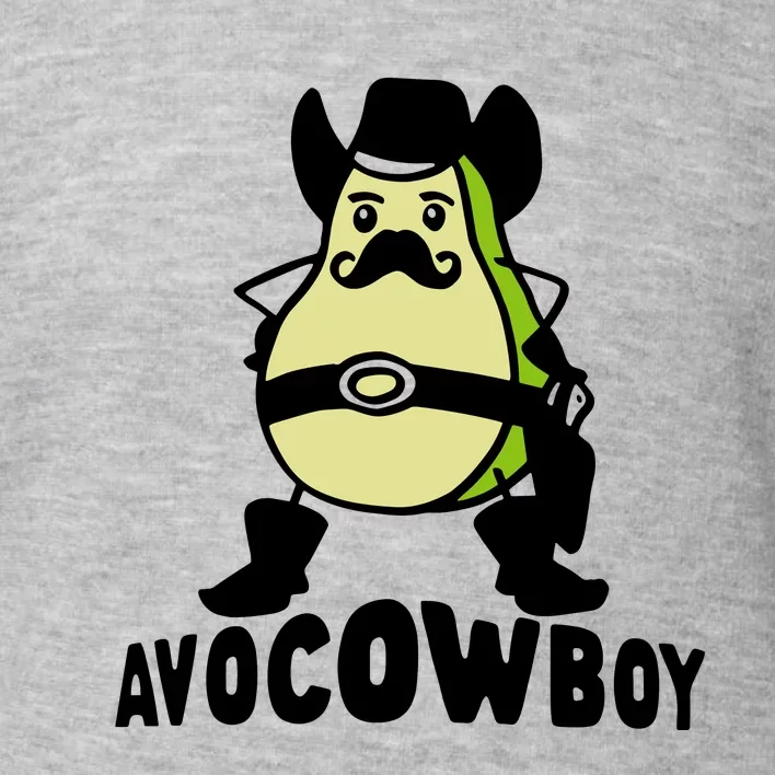 Avo Cowboy Avocado Cowboy Toddler Sweatshirt