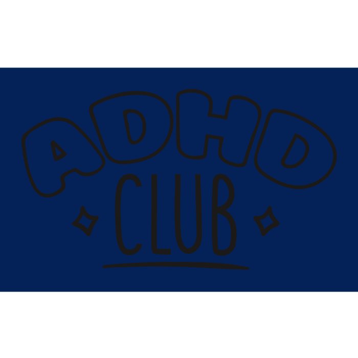 ADHD CLUB Bumper Sticker