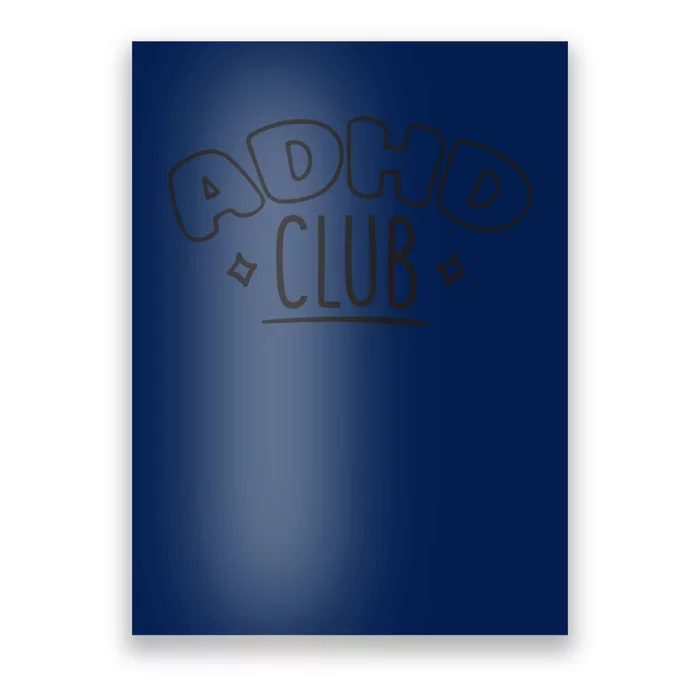 ADHD CLUB Poster