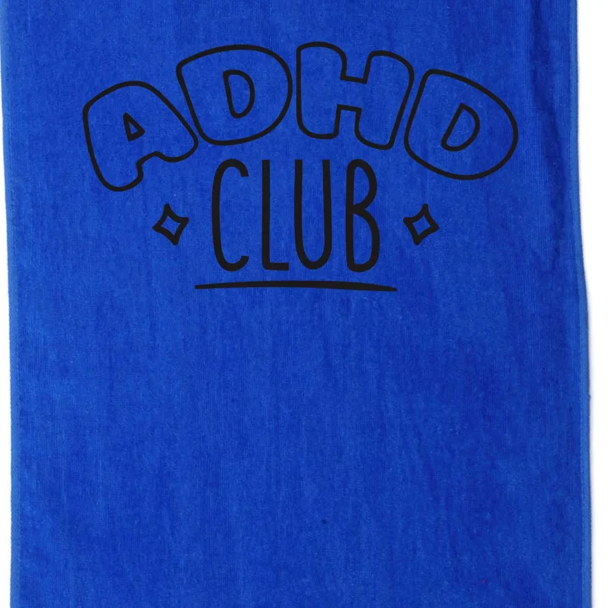 ADHD CLUB Platinum Collection Golf Towel