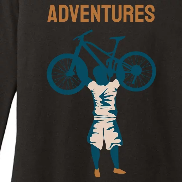 Adventures Cycling Womens CVC Long Sleeve Shirt