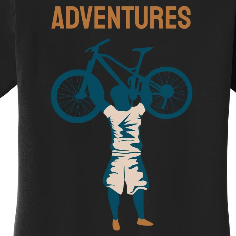 Adventures Cycling Women's T-Shirt