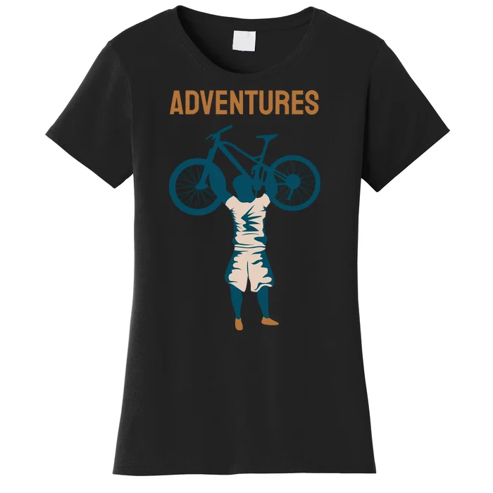 Adventures Cycling Women's T-Shirt