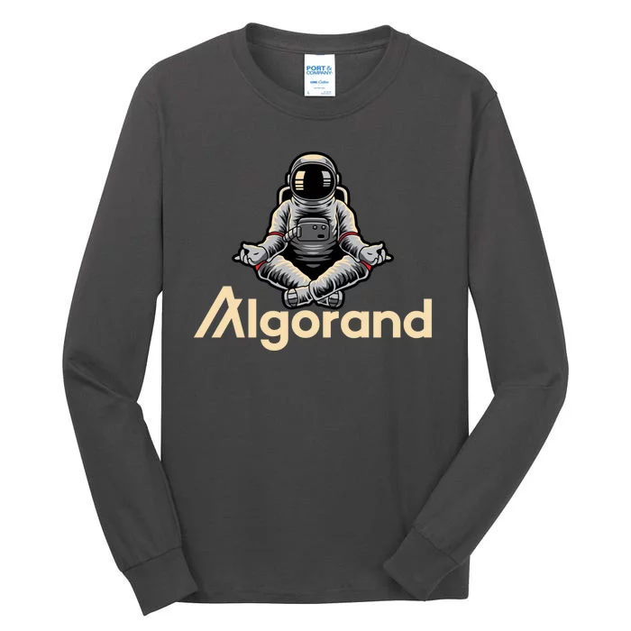 Algorand Crypto Astronaut Tall Long Sleeve T-Shirt