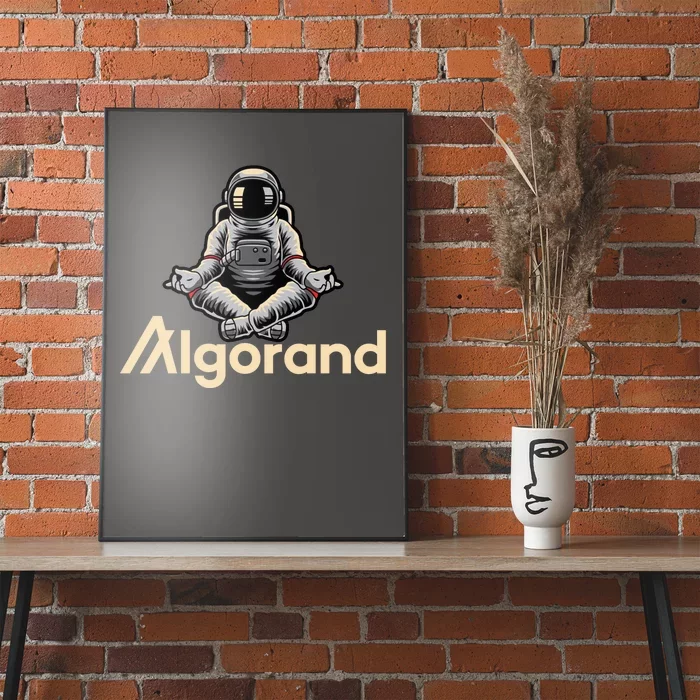 Algorand Crypto Astronaut Poster