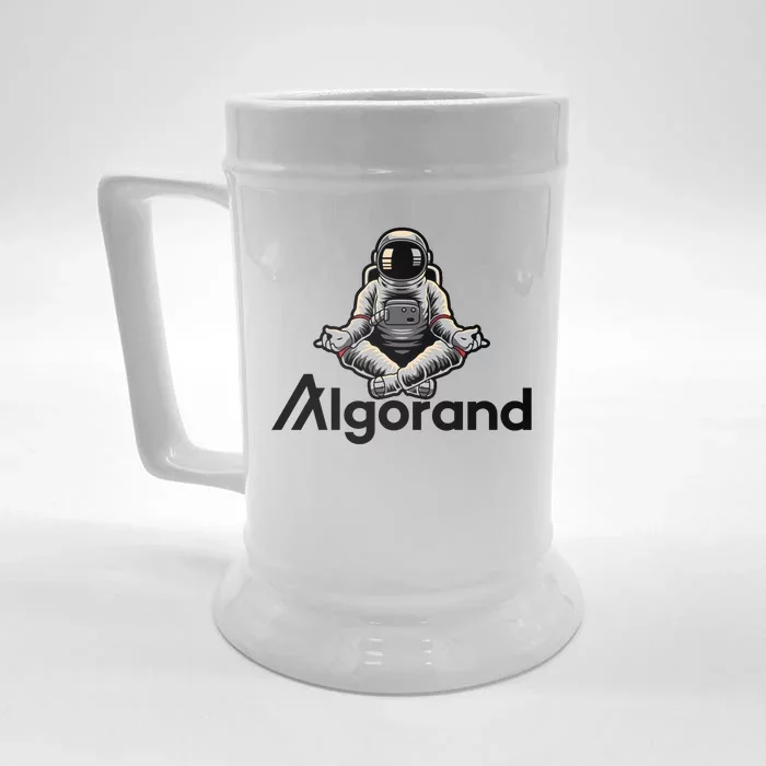 Algorand Crypto Astronaut Front & Back Beer Stein