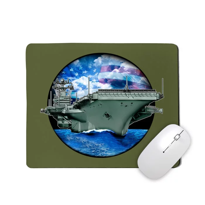 Aircraft Carrier Mousepad