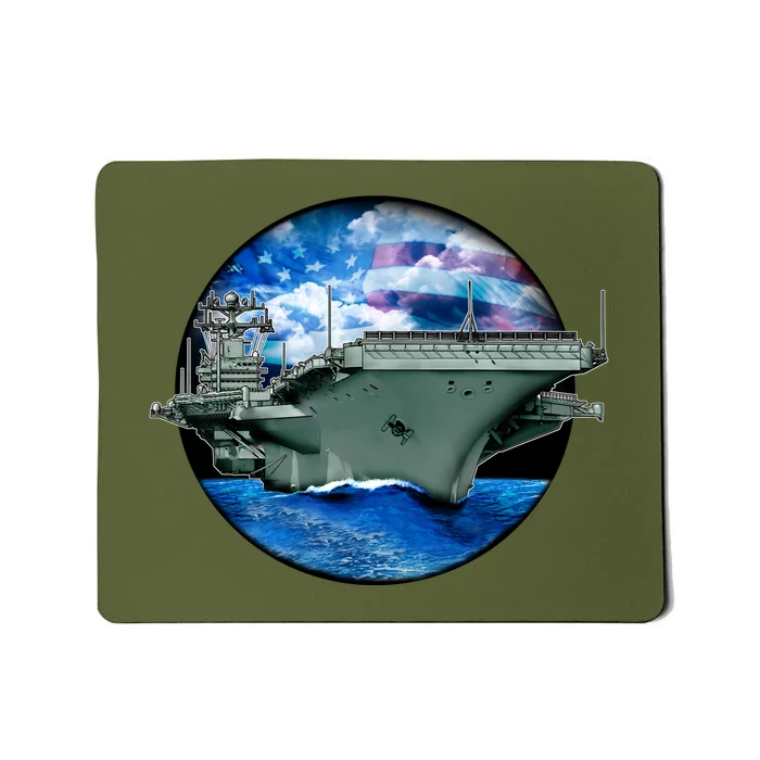 Aircraft Carrier Mousepad