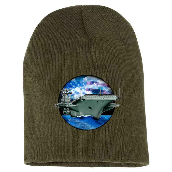 Aircraft Carrier Short Acrylic Beanie