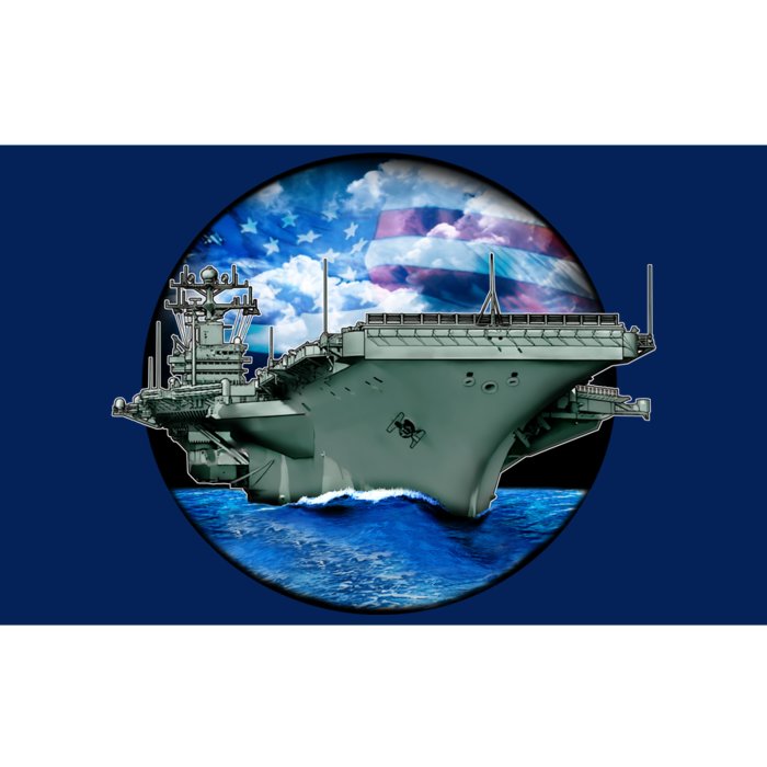 Aircraft Carrier Bumper Sticker