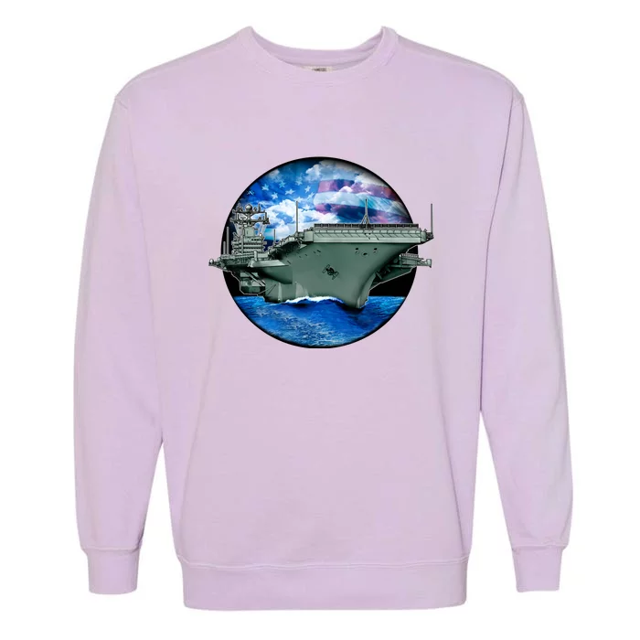 Aircraft Carrier Garment-Dyed Sweatshirt