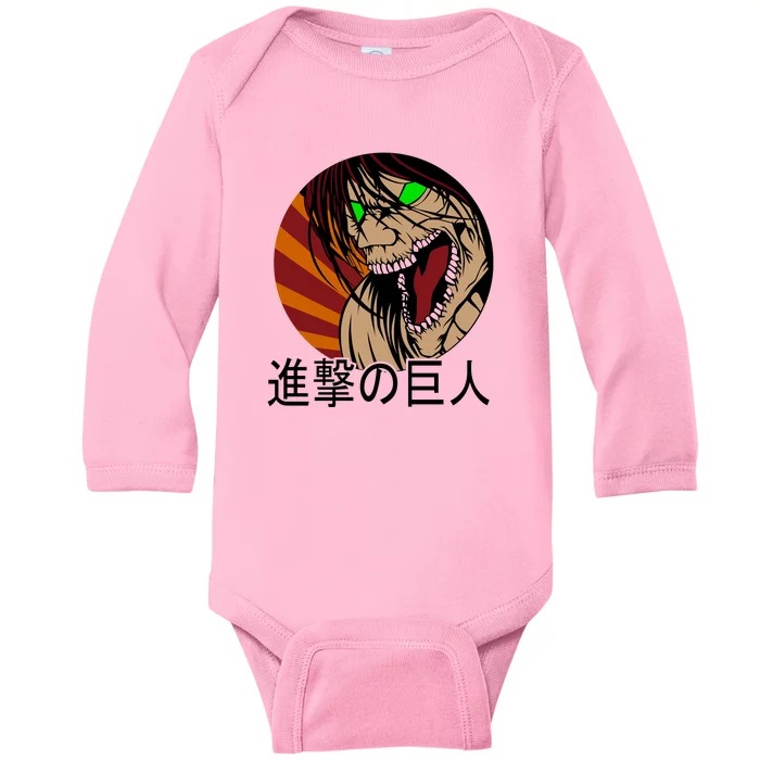 Anime Character Baby Long Sleeve Bodysuit