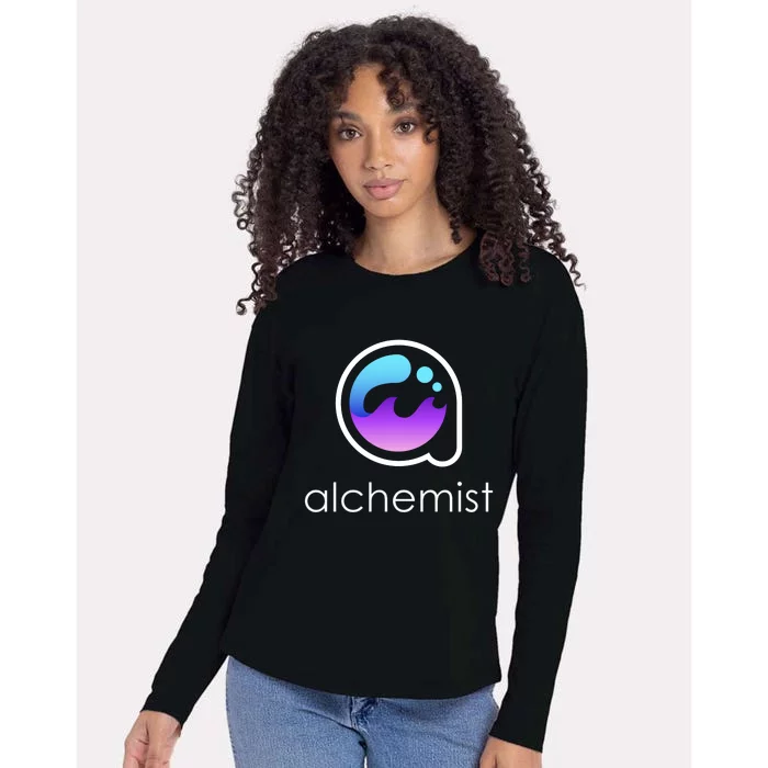 Alchemist Coin, Alchemist Crypto, NFT, Cool Alchemist Crypto Womens Cotton Relaxed Long Sleeve T-Shirt