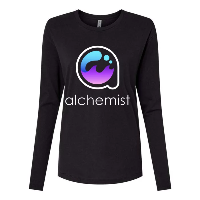 Alchemist Coin, Alchemist Crypto, NFT, Cool Alchemist Crypto Womens Cotton Relaxed Long Sleeve T-Shirt