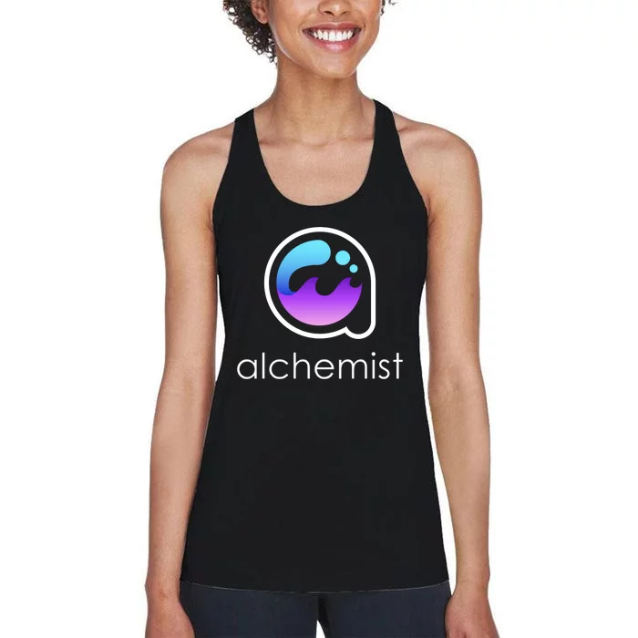 Alchemist Coin, Alchemist Crypto, NFT, Cool Alchemist Crypto Women's Racerback Tank