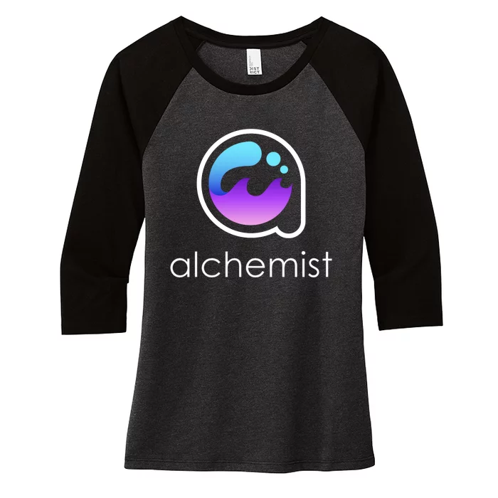 Alchemist Coin, Alchemist Crypto, NFT, Cool Alchemist Crypto Women's Tri-Blend 3/4-Sleeve Raglan Shirt