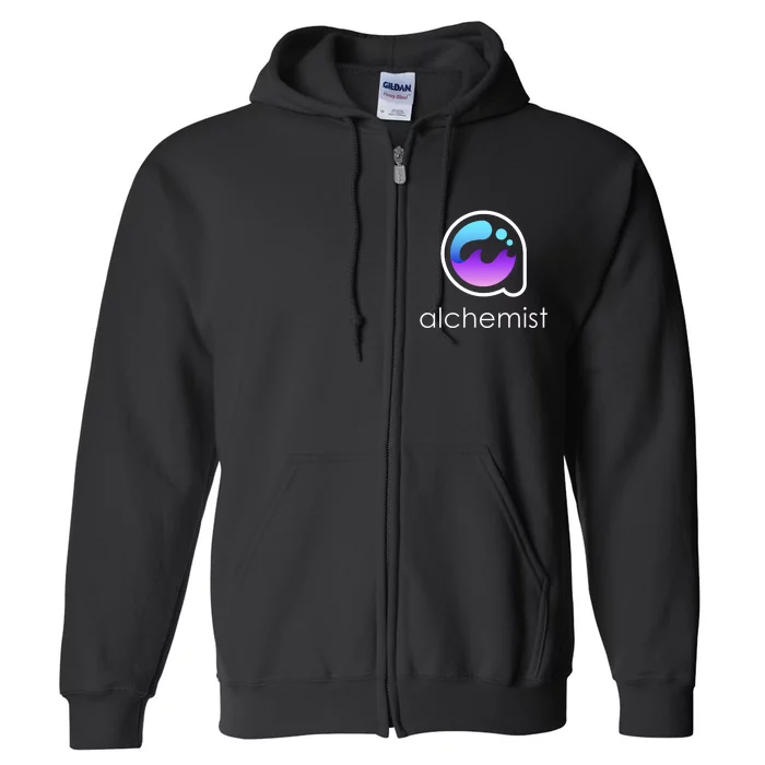 Alchemist Coin, Alchemist Crypto, NFT, Cool Alchemist Crypto Full Zip Hoodie