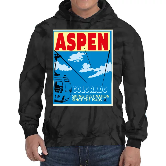 Aspen Colorado Tie Dye Hoodie