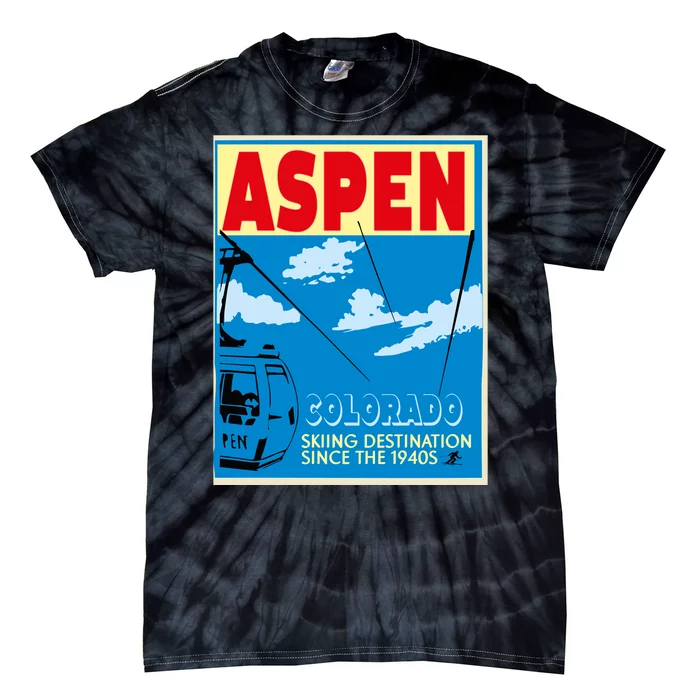 Aspen Colorado Tie-Dye T-Shirt