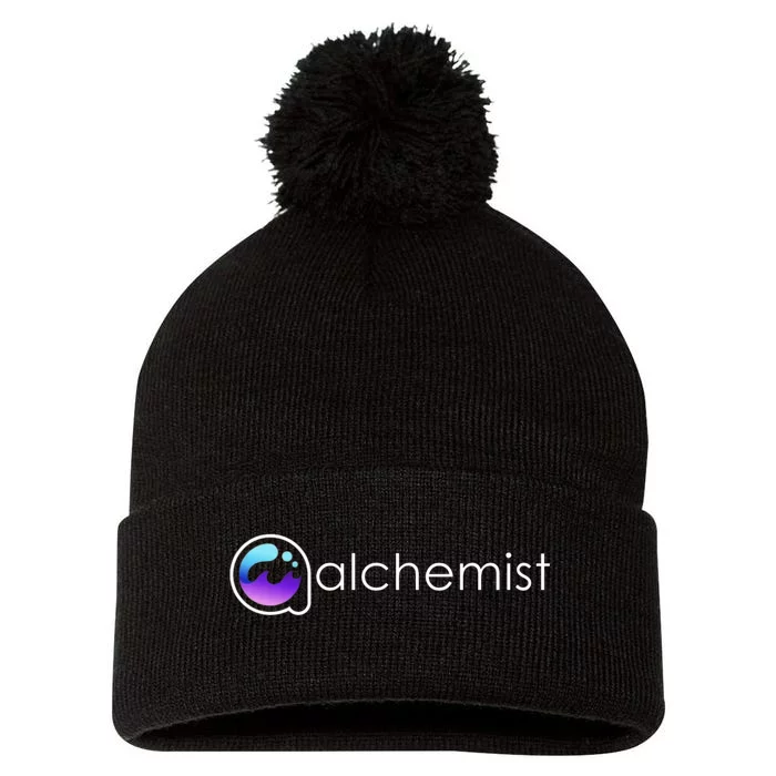 Alchemist Coin, Alchemist Crypto, Cool Alchemist Crypto, Funny Alchemist Pom Pom 12in Knit Beanie