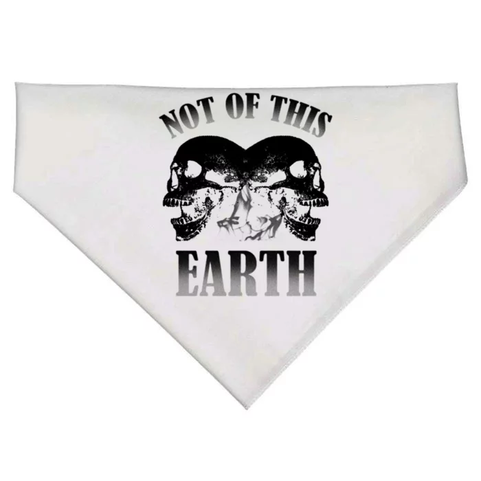 Alternative Clothes Aesthetic Goth Gift Not Of This Earth Cool Gift USA-Made Doggie Bandana