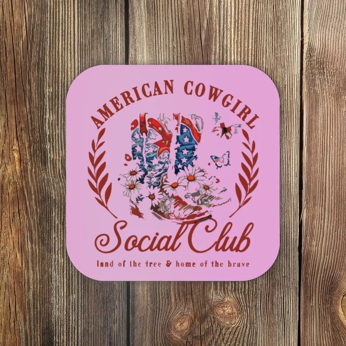 American Cowgirl Coaster