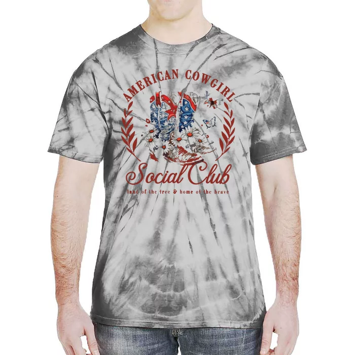 American Cowgirl Tie-Dye T-Shirt