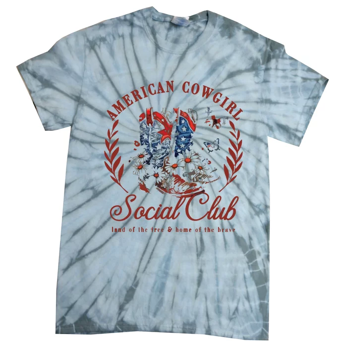 American Cowgirl Tie-Dye T-Shirt