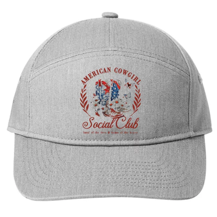 American Cowgirl 7-Panel Snapback Hat