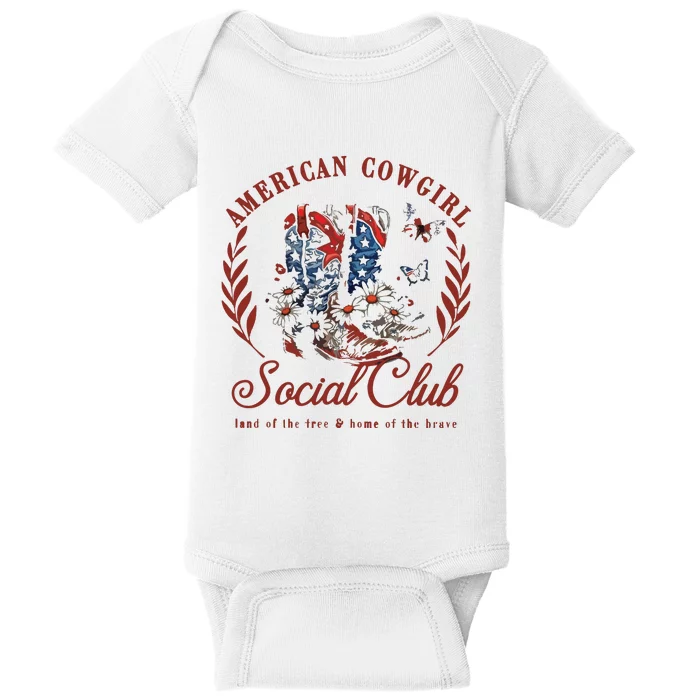 American Cowgirl Baby Bodysuit