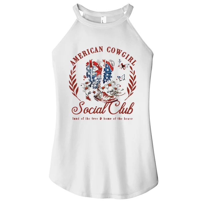 American Cowgirl Women’s Perfect Tri Rocker Tank