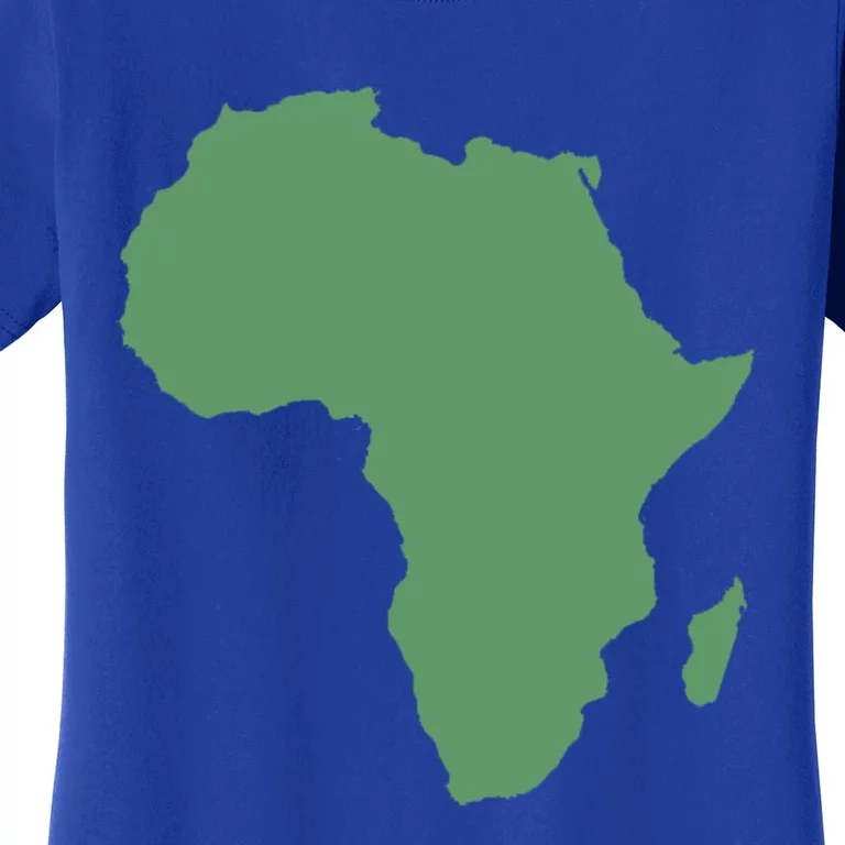 African Continent And Map Of Africa Clothing And Gift Women's T-Shirt