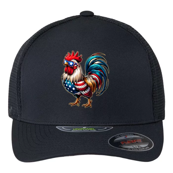 American Chicken Flexfit Unipanel Trucker Cap