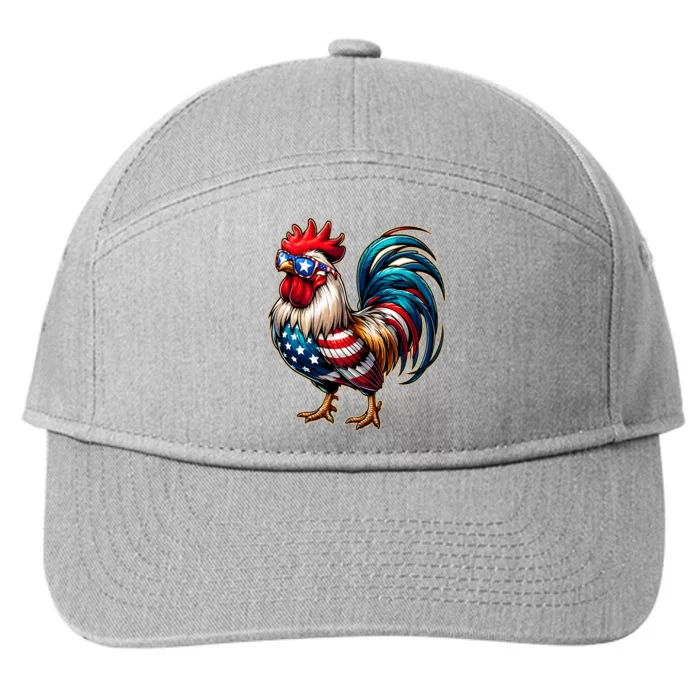 American Chicken 7-Panel Snapback Hat