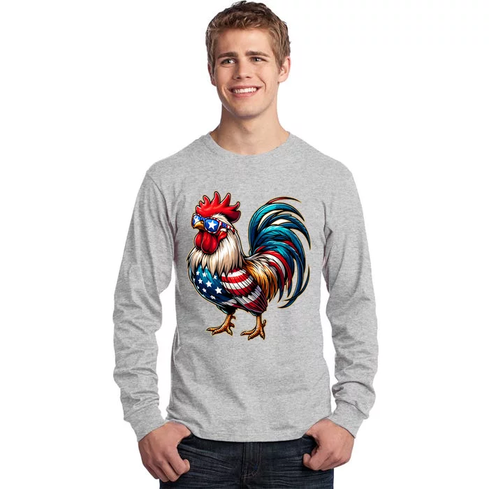 American Chicken Tall Long Sleeve T-Shirt