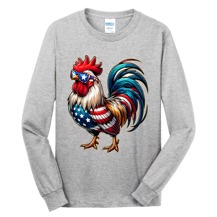 American Chicken Tall Long Sleeve T-Shirt