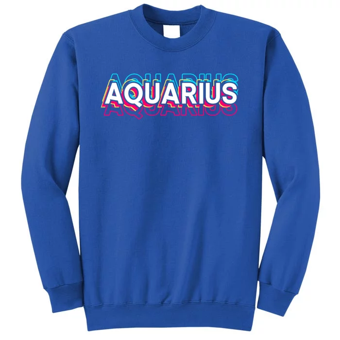 Aquarius Constellation Astrology Aquarius Cute Gift Tall Sweatshirt