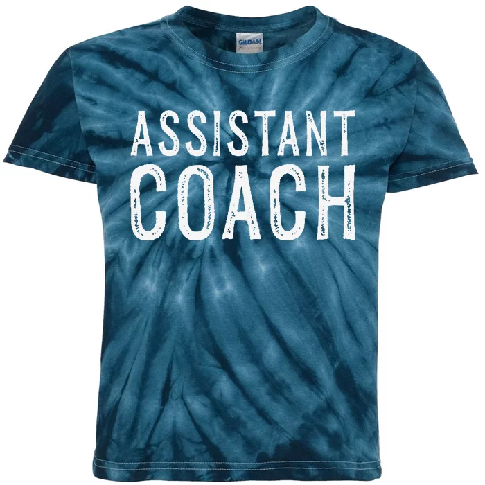 Assistant Coach Kids Tie-Dye T-Shirt