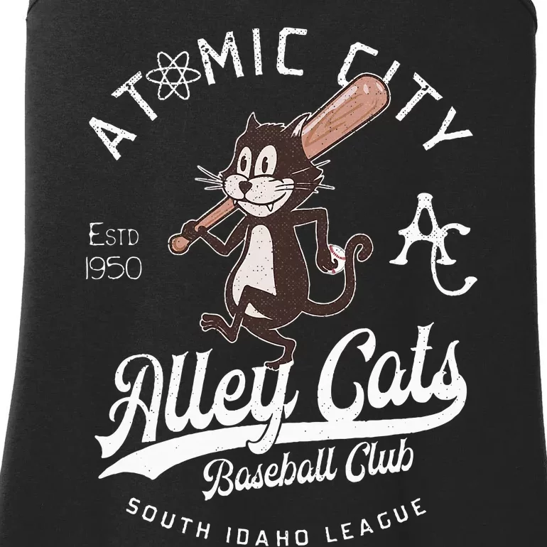 Atomic City Alley Cats Retro Minor League Ladies Essential Tank