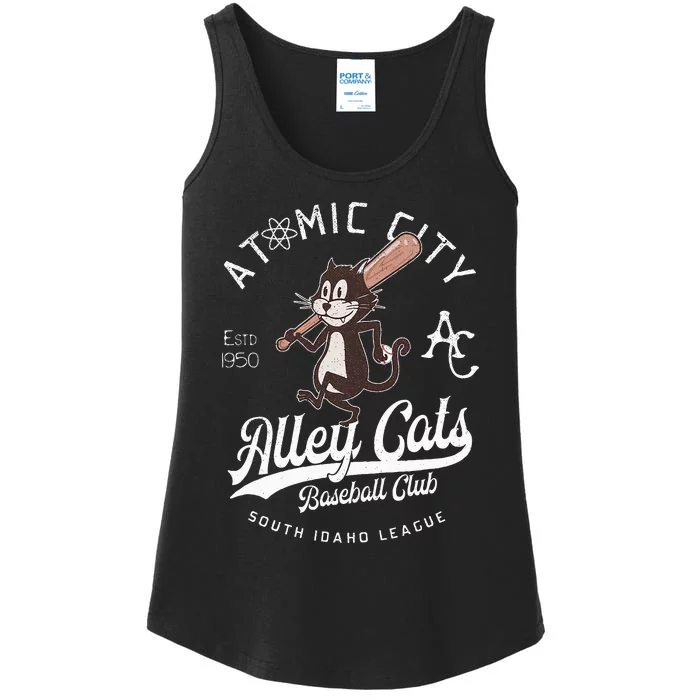 Atomic City Alley Cats Retro Minor League Ladies Essential Tank