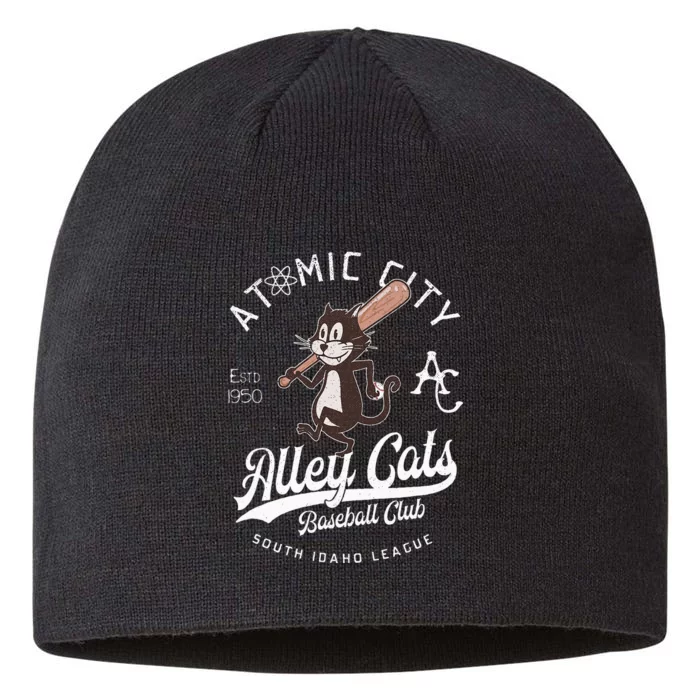 Atomic City Alley Cats Retro Minor League 8 1/2in Sustainable Knit Beanie