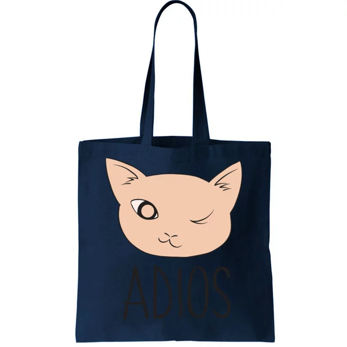 Adios Cat Tote Bag