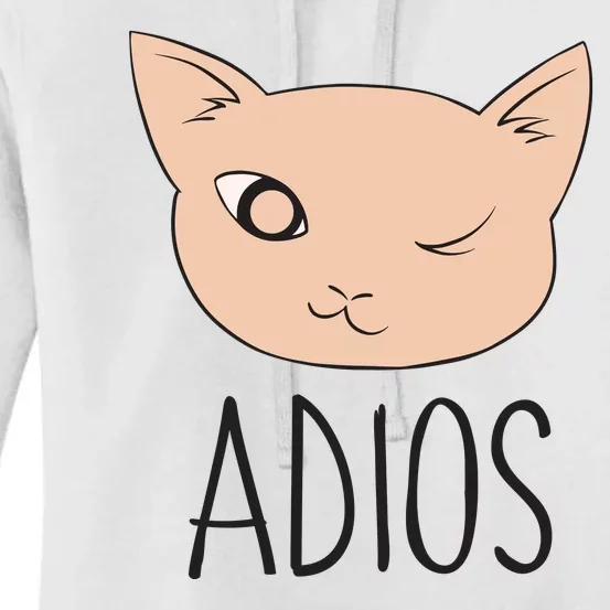 Adios Cat Women's Pullover Hoodie