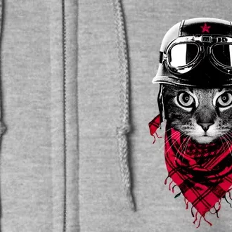 Adventurer Cat Full Zip Hoodie