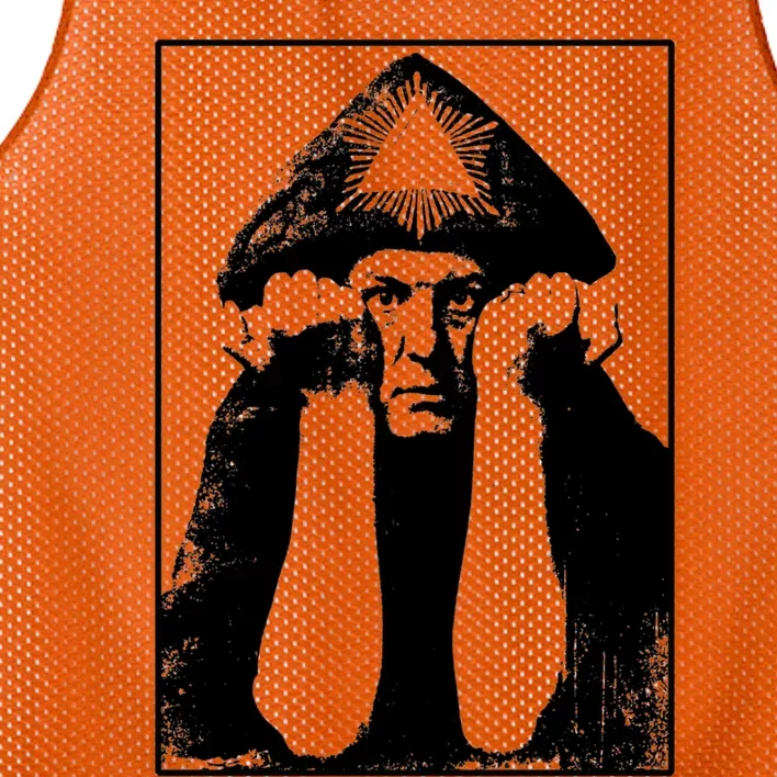 Aleister Crowley Mesh Reversible Basketball Jersey Tank