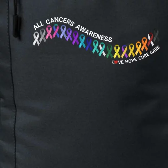 All Cancers Awareness All Cancer Matters Cancer Ribbons Gift Daily Commute Backpack