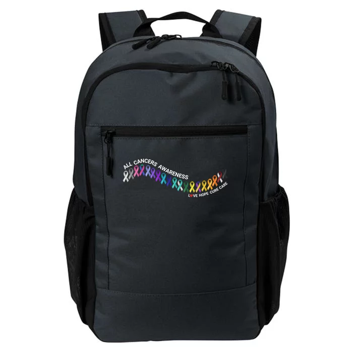 All Cancers Awareness All Cancer Matters Cancer Ribbons Gift Daily Commute Backpack